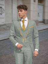 Men's Suits 3 Pieces Tuxedo Style Party Outfit Luxury and Stylish Attire