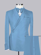 Men's Suits 2 Pieces Classic Fit One Button Wedding Guest Outfit