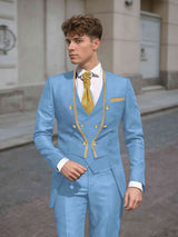 Men's Suits 3 Pieces Tuxedo Style Party Outfit Luxury and Stylish Attire