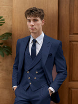Men's Suits 3 Pieces Tailored Fit Elegant Wedding Outfit