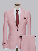 Men's Suits 2 Pieces Classic Fit One Button for Business and Weddings