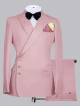Men's Suits 2 Pieces Modern Style Double Breasted Comfortable Fit For Business & Office