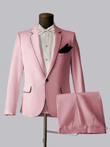 Men's Suits 2 Pieces Modern Style One Button Elegant Formal Wear for Special Occasions