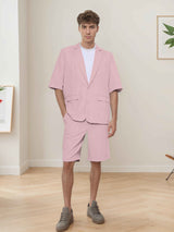 Men's Suits 2 Pieces Modern Style One Button Lightweight Spring Summer Wear