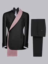 Men's Suits 2 Pieces Modern Style Shawl Lapel Engagement Party Outfit Professional Look