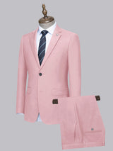 Men's Suits 2 Pieces Slim Fit Two Buttons Business Suit Professional Look for Office and Events
