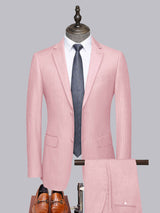 Men's Suits 2 Pieces Tailored Fit Two Buttons Elegant Formal Wear for Special Occasions