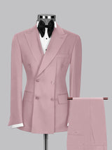 Men's Suits 2 Pieces Tailored Fit Two Buttons Wedding Groom Suits