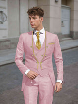 Men's Suits 3 Pieces Tuxedo Style Party Outfit Luxury and Stylish Attire