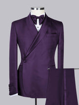 Men's Suits 2 Pieces Classic Fit One Button Wedding Guest Outfit