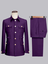 Men's Suits 2 Pieces Modern Style Professional Look for Office and Events
