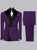 Men's Suits 2 Pieces Modern Style Groom Outfit Elegant Style