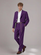 Men's Suits 2 Pieces Modern Style One Button Jacket & Pants for Wedding Party
