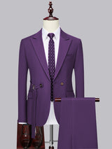 Men's Suits 2 Pieces Modern Style One Button Timeless Elegance