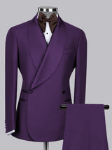 Men's Suits 2 Pieces Slim Fit One Button Groom Outfit Formal Events Sophisticated Detailing