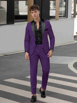 Men's Suits 2 Pieces Tailored Fit One Button Cocktail Event Outfit