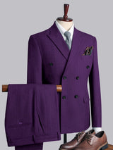 Men's Suits 3 Pieces Modern Style Double Breasted Elegant Formal Wear for Special Occasions