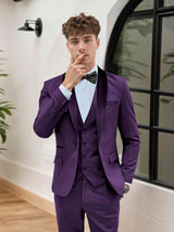 Men's Suits 3 Pieces Modern Style One Button Groom Outfit Classic Design