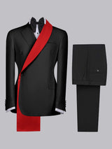 Men's Suits 2 Pieces Modern Style Shawl Lapel Engagement Party Outfit Professional Look