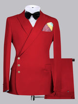 Men's Suits 2 Pieces Modern Style Double Breasted Comfortable Fit For Business & Office