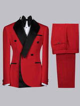 Men's Suits 2 Pieces Modern Style Groom Outfit Elegant Style