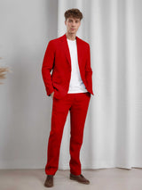 Men's Suits 2 Pieces Modern Style Two Buttons Business Attire Professional Look