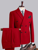 Men's Suits 3 Pieces Modern Style Double Breasted Elegant Formal Wear for Special Occasions