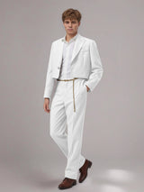 Men's Suits 2 Pieces Modern Style One Button Jacket & Pants for Wedding Party