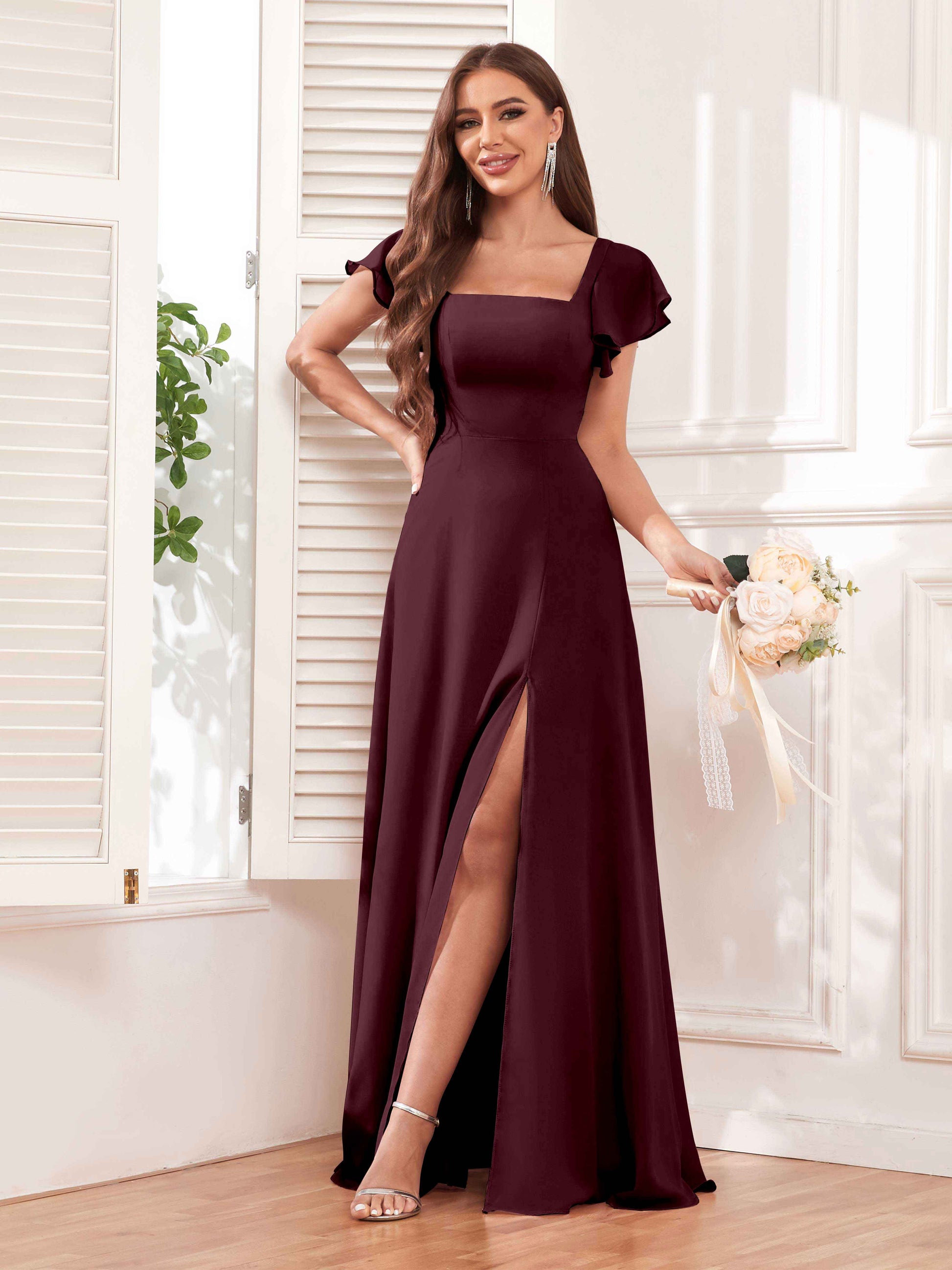 bridesmaid dresses with cap sleeves and lace Fitted Cap Sleeve Wedding Gown by Adrianna Papell 40360