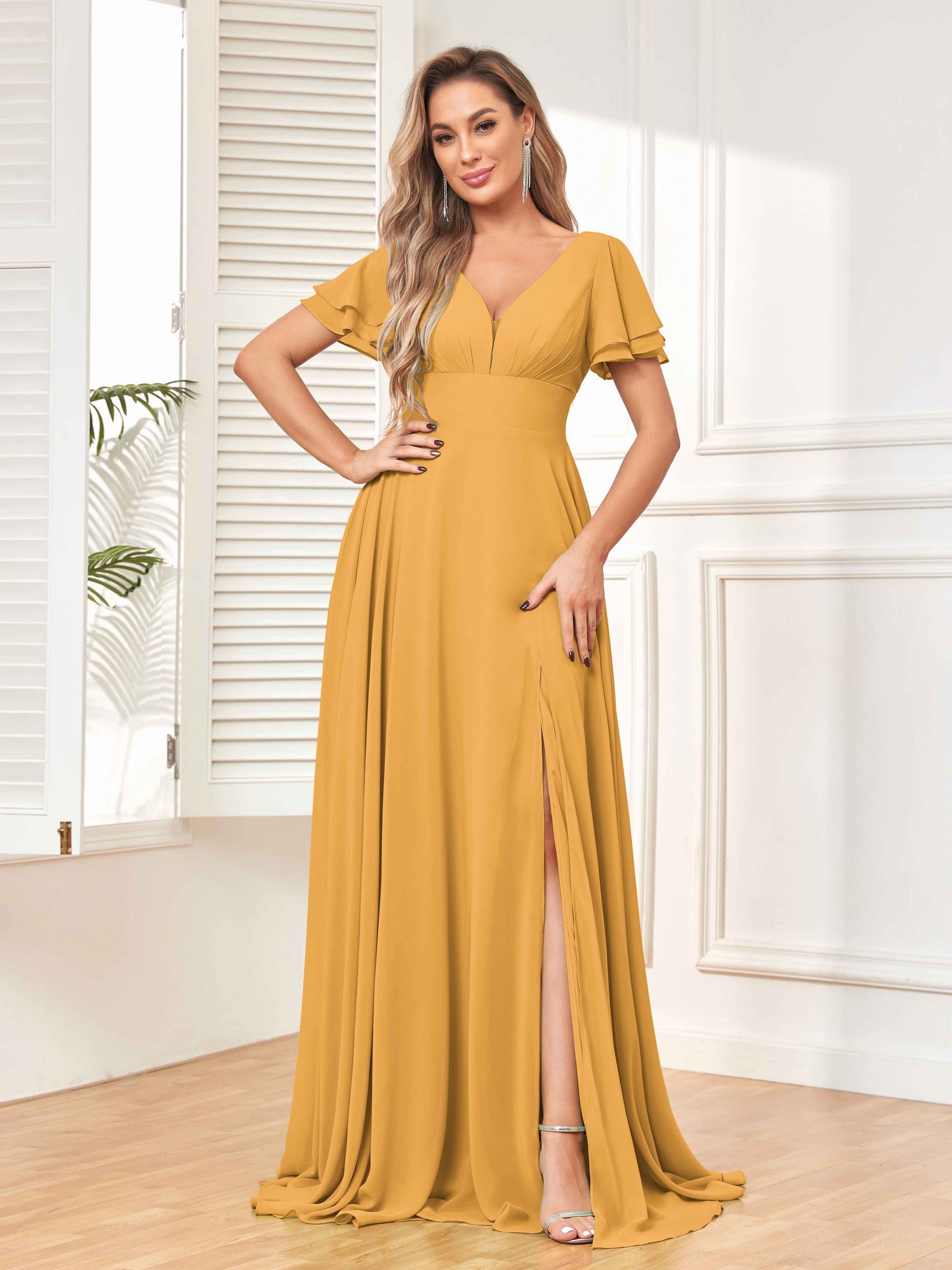 modest short sleeve bridesmaid dresses Modest Wine Colored Bridesmaid Dresses with Short Sleeves