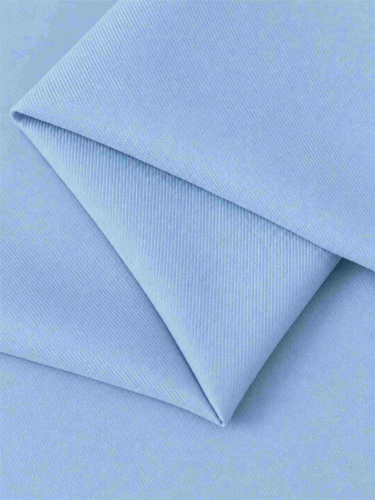 Light Blue Notch Lapel Double Breasted Women's Blazer