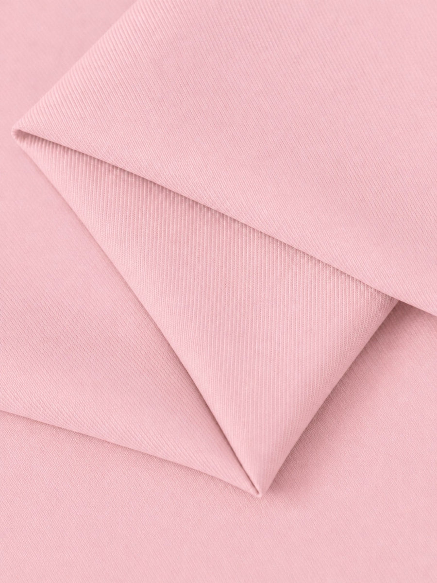Pink 2 Pieces Slim Fit One Button Women's Suits for Commuting