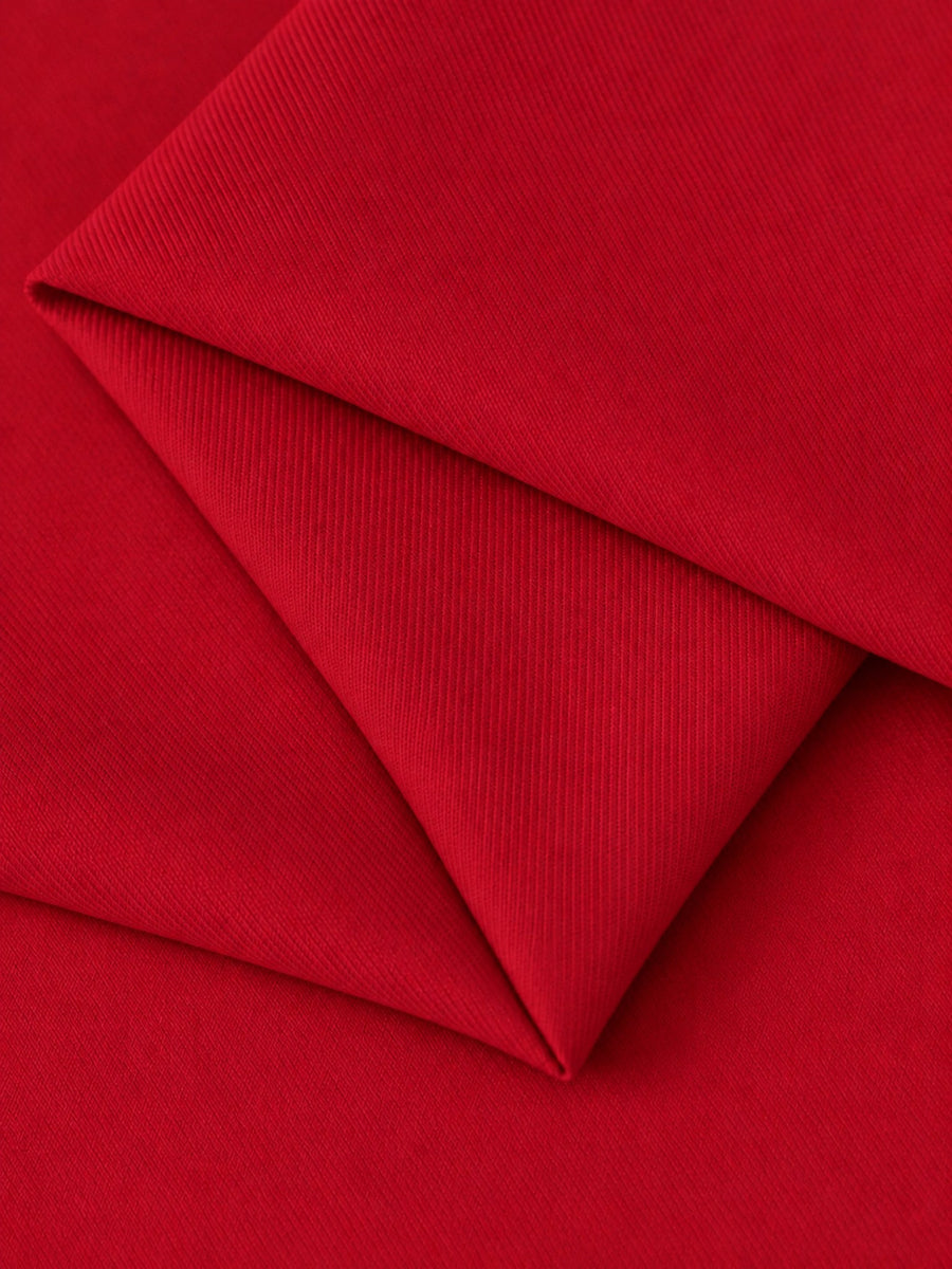 Red 2 Pieces Slim Fit One Button Women's Suits for Commuting