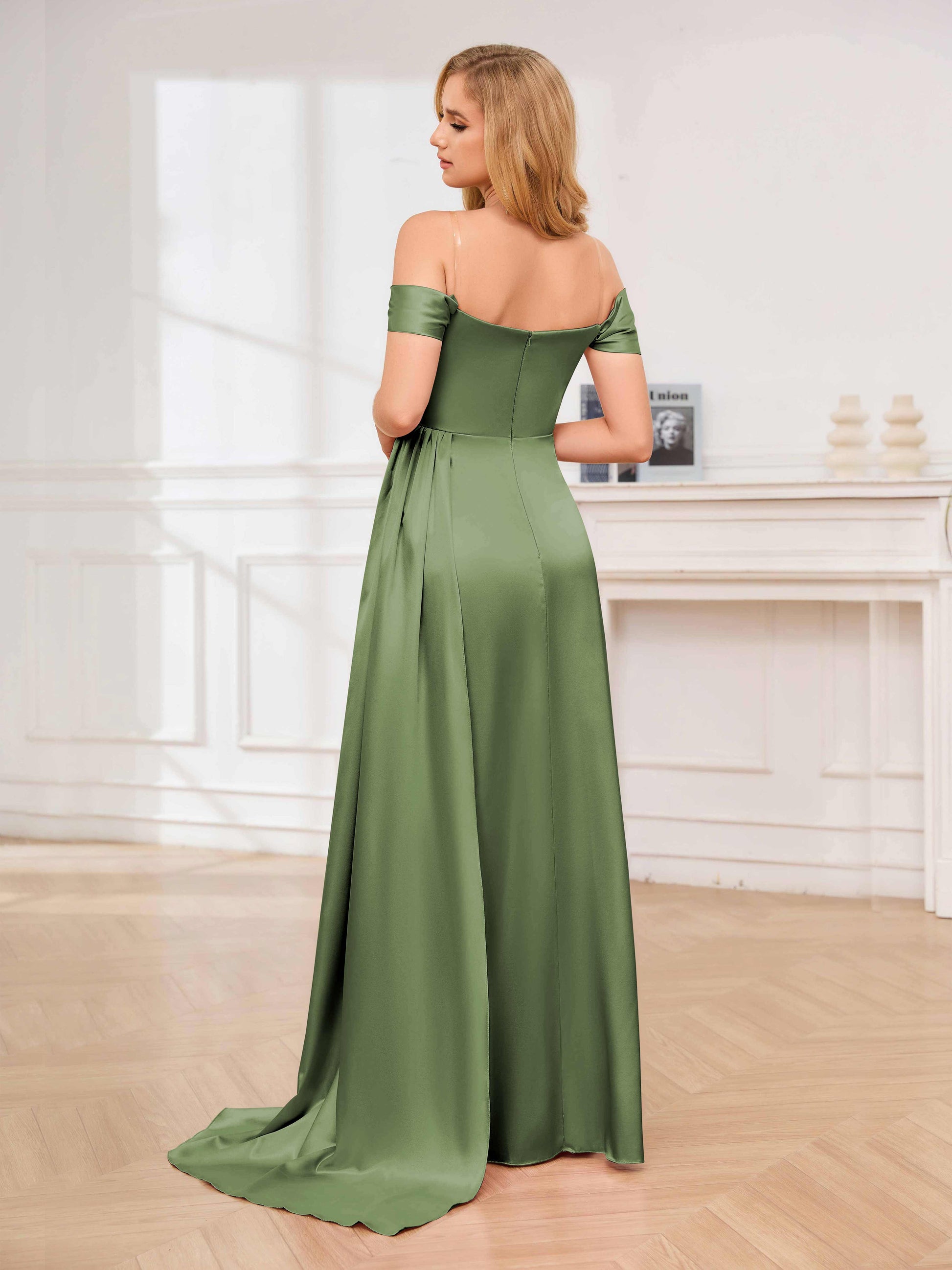 Olive Green Color Dress Bridesmaid Dress Sleeve Mermaid Dress Olive Green Maxi Dress With Sleeves Green Olive Green Color Dress Bridesmaid Dress Sleeve Mermaid Dress Olive Green Maxi Dress With Sleeves Green
