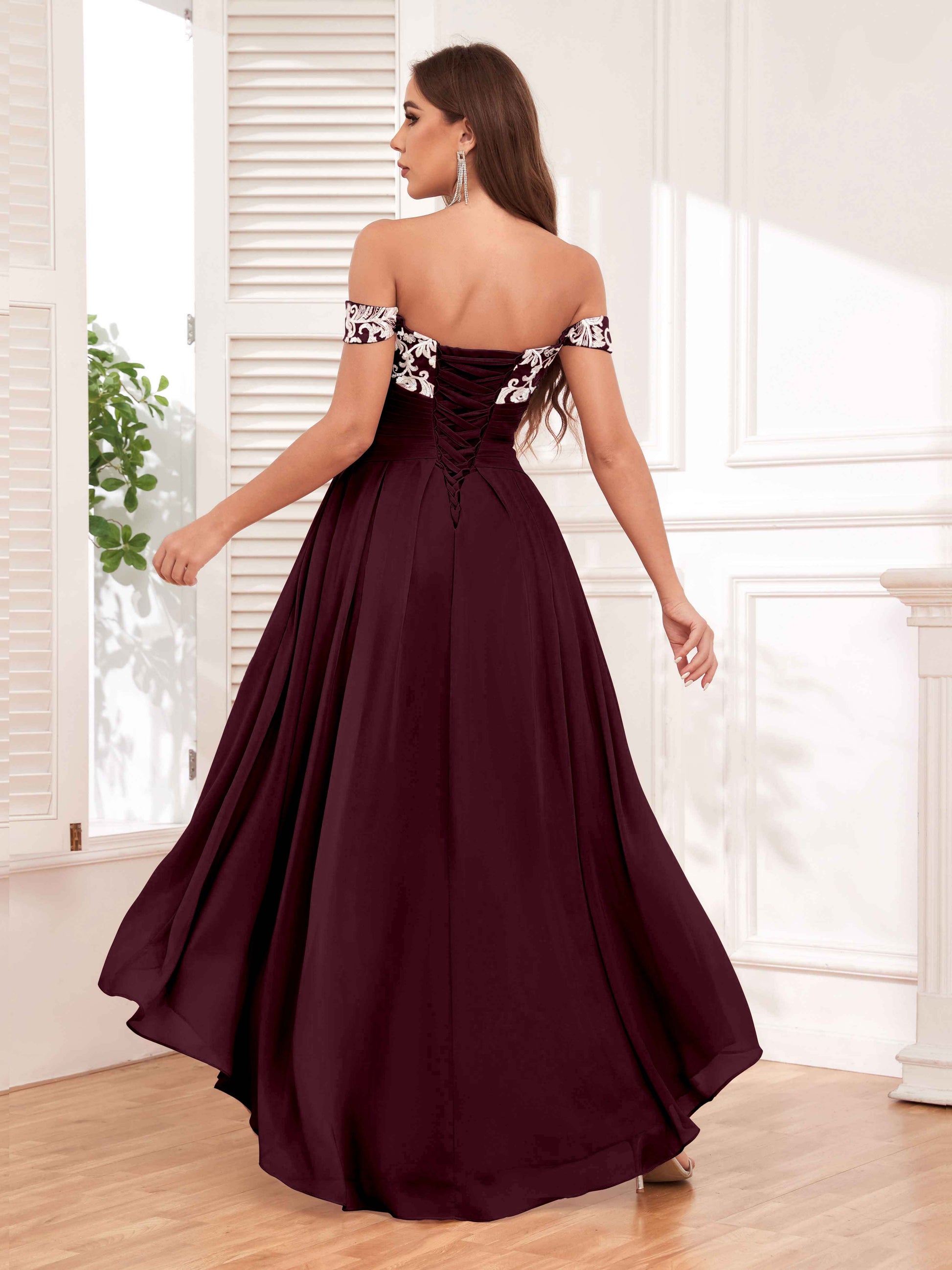 chiffon stylish dresses flowy chiffon dresses Effortless Floral Print Flowy Chiffon Maxi Dress F A R I D A