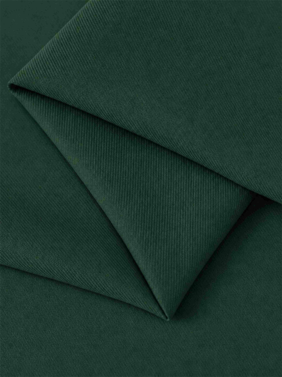 Dark Green Tailored Fit Double Breasted Peak Lapel Floor-Length Women's Blazer