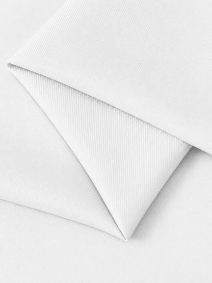 White 2 Pieces Slim Fit One Button Women's Suits for Commuting