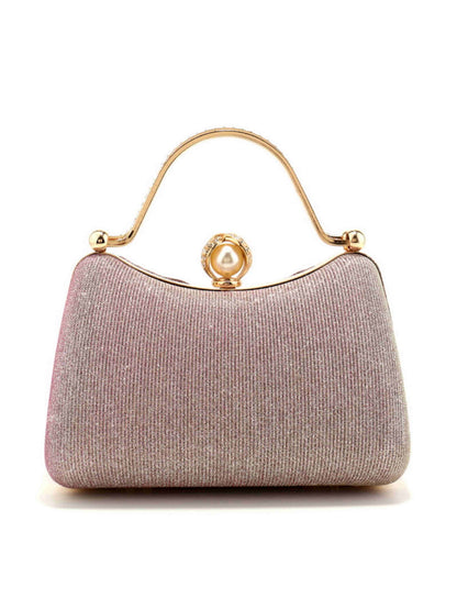 Women's Elegant Formal Clutch Bag with Bow Knot for Cocktail Party