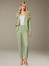 Women's Suits 2 Pieces Slim Fit Notch Lapel Two Button Designed for Modern Women