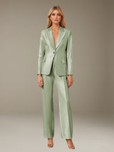 Women's Suits 2 Pieces Regular Fit Peak Lapel One Button for Events