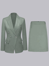 Women's Suits 2 Pieces Tailored Fit Peak Lapel Sharp & Refined Look