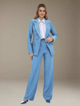 Women's Suits 2 Pieces Regular Fit Double Breasted Timeless Design