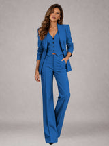 Women's Suits 3 Pieces Tailored Fit Elegant Suits for for Professional Look