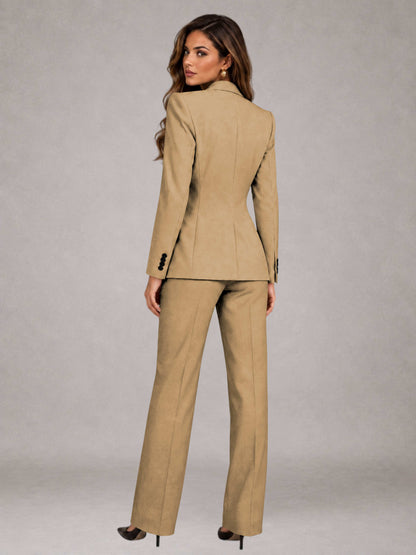 Women's Suits 3 Pieces Tailored Fit Elegant Suits for for Professional Look