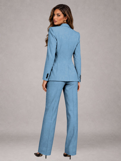 Women's Suits 3 Pieces Tailored Fit Elegant Suits for for Professional Look