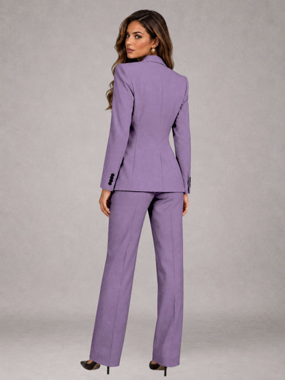 Women's Suits 3 Pieces Tailored Fit Elegant Suits for for Professional Look