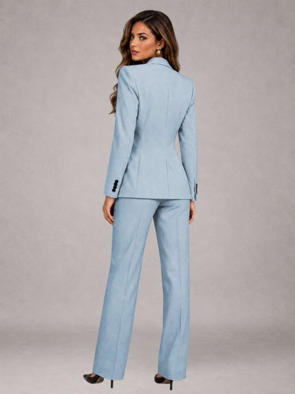 Women's Suits 3 Pieces Tailored Fit Elegant Suits for for Professional Look