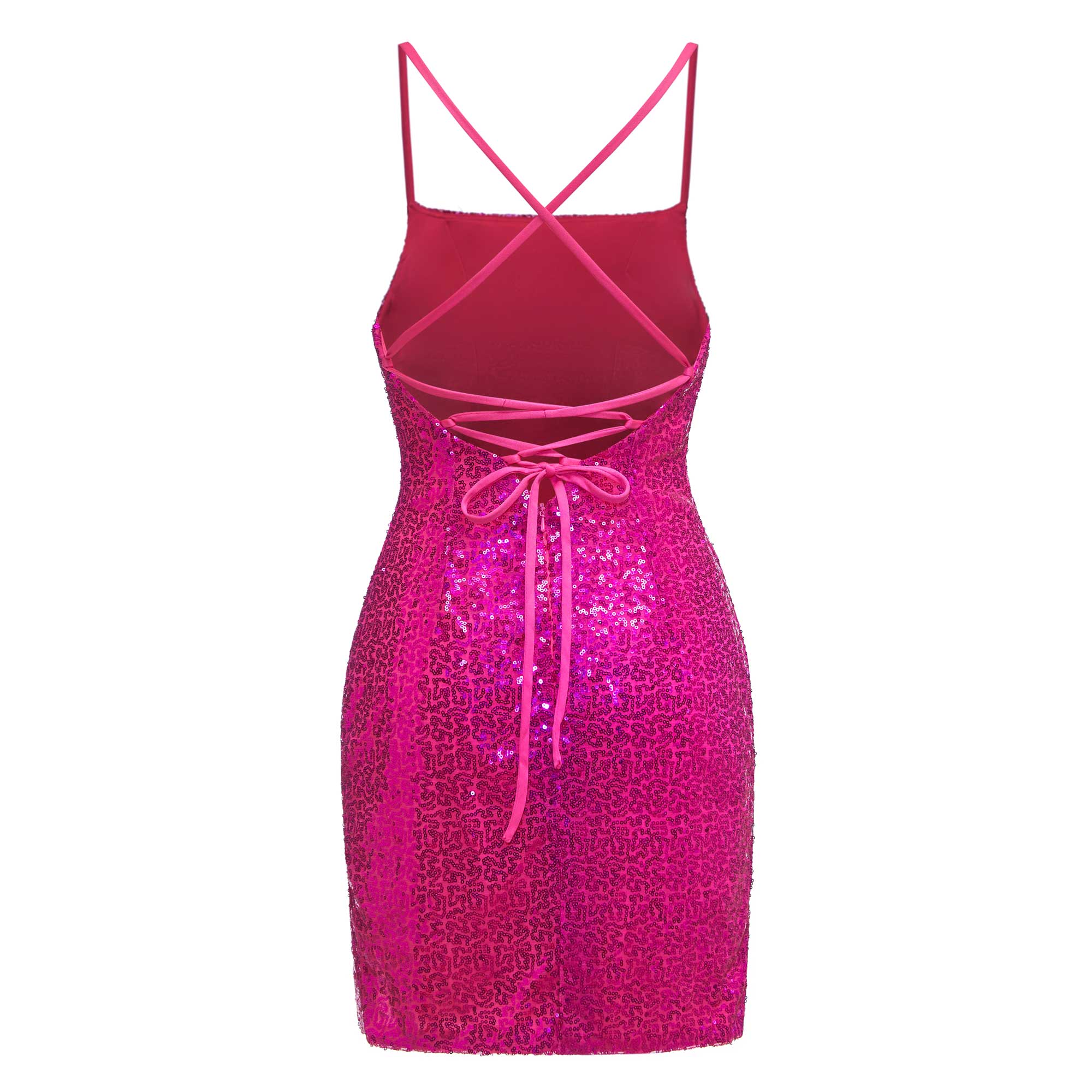 Sleeveless Sheath Sequins Mini Homecoming Dresses